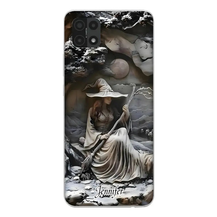 Custom Personalized Witch Phone Case - Halloween/ Birthday Gift Idea For Yourself, Witch Lovers - Case For Xiaomi/ Oppo/ Huawei