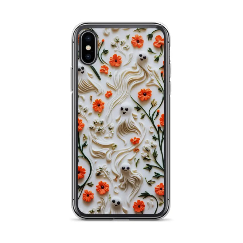 Custom Personalized 3D Clay Boo Phone Case - Halloween Gift Idea - Case For iPhone/ Samsung