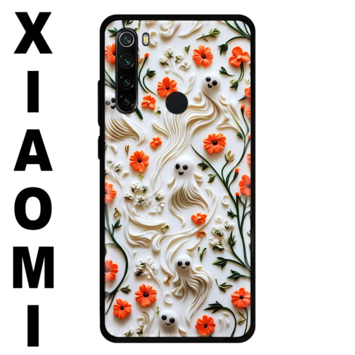 Custom Personalized 3D Clay Boo Phone Case - Halloween Gift Idea - Case For Xiaomi/ Oppo/ Huawei