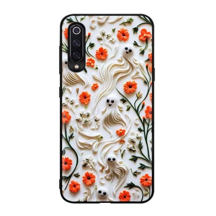 Custom Personalized 3D Clay Boo Phone Case - Halloween Gift Idea - Case For Xiaomi/ Oppo/ Huawei