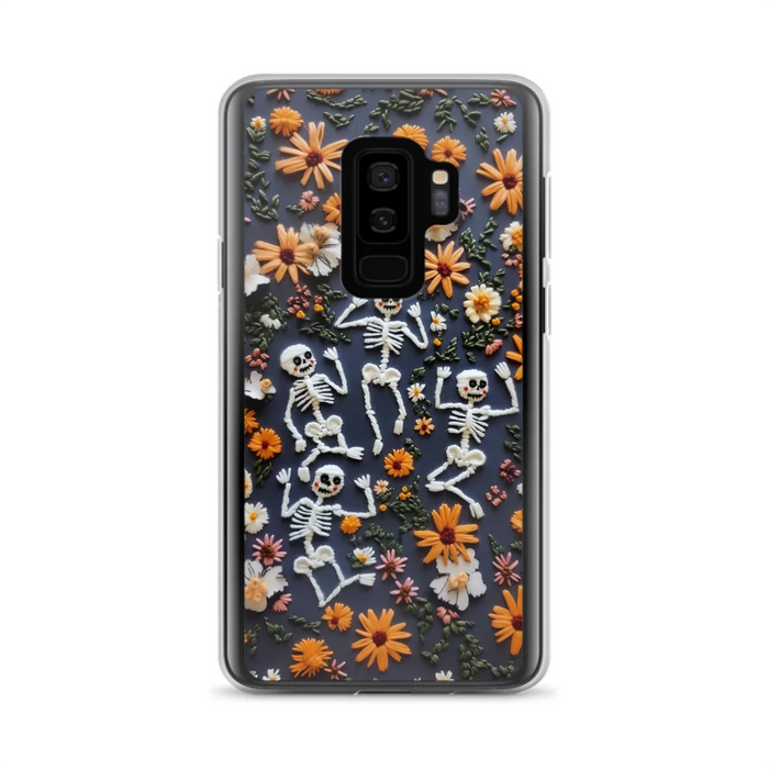 Custom Personalized 3D Skeleton Phone Case - Halloween Gift Idea - Case For iPhone/ Samsung