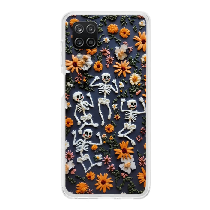 Custom Personalized 3D Skeleton Phone Case - Halloween Gift Idea - Case For iPhone/ Samsung