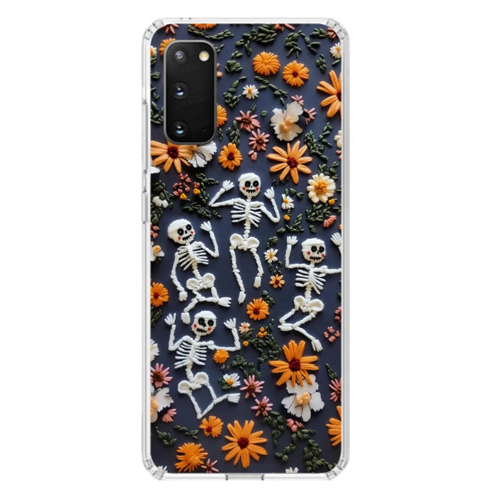 Custom Personalized 3D Skeleton Phone Case - Halloween Gift Idea - Case For iPhone/ Samsung