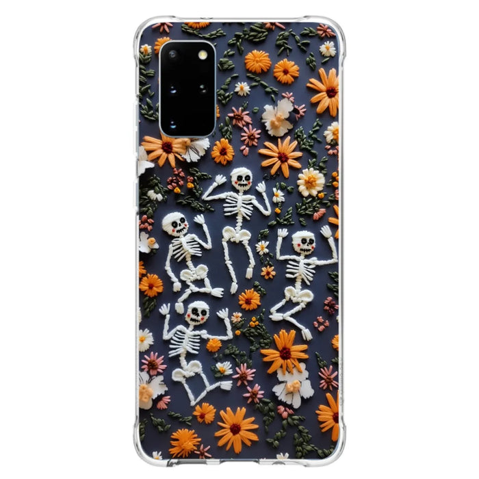 Custom Personalized 3D Skeleton Phone Case - Halloween Gift Idea - Case For iPhone/ Samsung