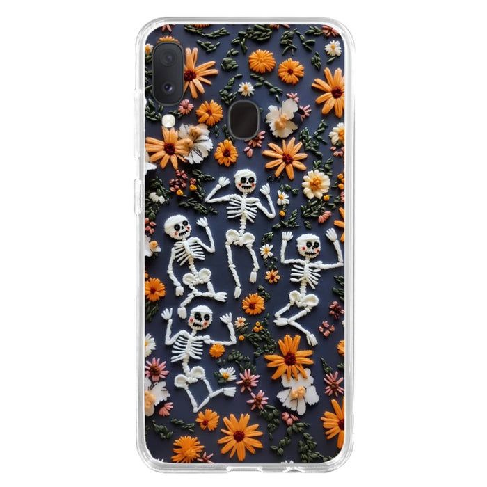 Custom Personalized 3D Skeleton Phone Case - Halloween Gift Idea - Case For iPhone/ Samsung