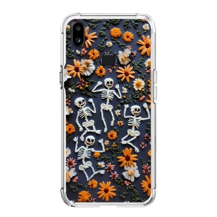 Custom Personalized 3D Skeleton Phone Case - Halloween Gift Idea - Case For iPhone/ Samsung