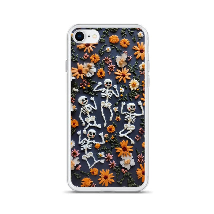 Custom Personalized 3D Skeleton Phone Case - Halloween Gift Idea - Case For iPhone/ Samsung