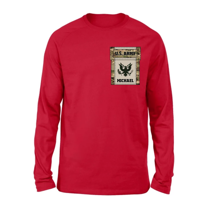 Custom Personalized Veteran Shirt/ Hoodie - Gift Idea For Veteran