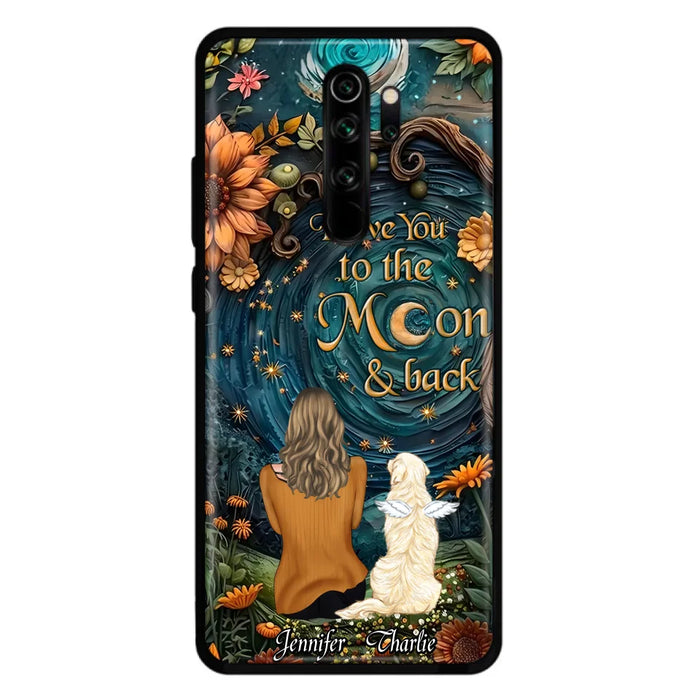 Custom Personalized Galaxy Night Phone Case - Gift Idea For Pet Owner - Case For Xiaomi/ Oppo/ Huawei - I Love You To The Moon & Back