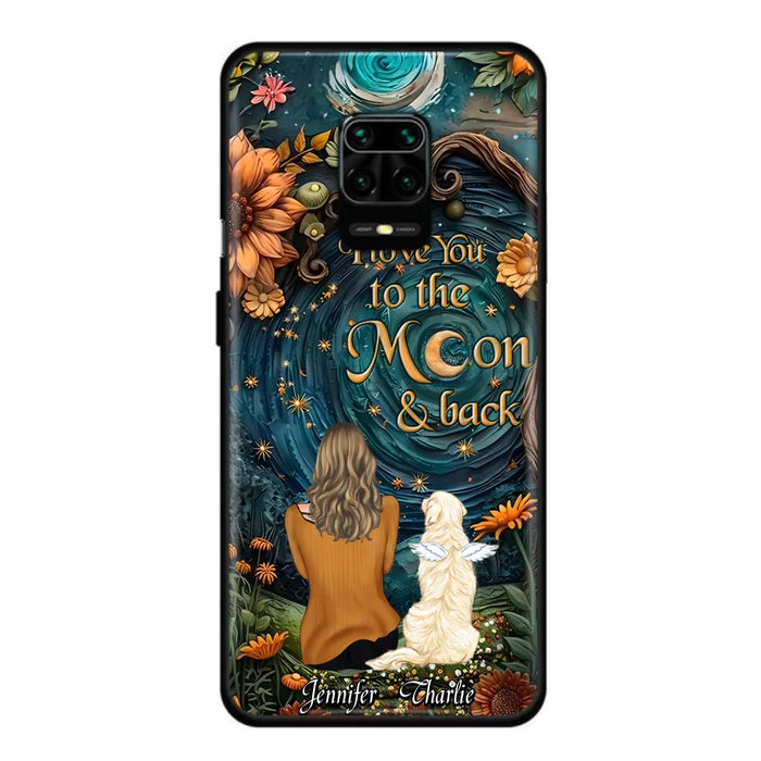 Custom Personalized Galaxy Night Phone Case - Gift Idea For Pet Owner - Case For Xiaomi/ Oppo/ Huawei - I Love You To The Moon & Back