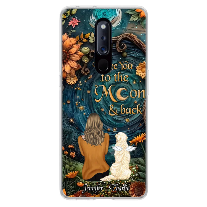 Custom Personalized Galaxy Night Phone Case - Gift Idea For Pet Owner - Case For Xiaomi/ Oppo/ Huawei - I Love You To The Moon & Back