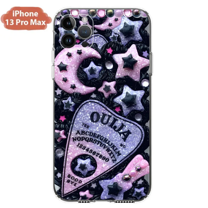 Custom Personalized Witch Phone Case - Halloween Gift Idea - Case For iPhone/ Samsung - Ouija Planchette