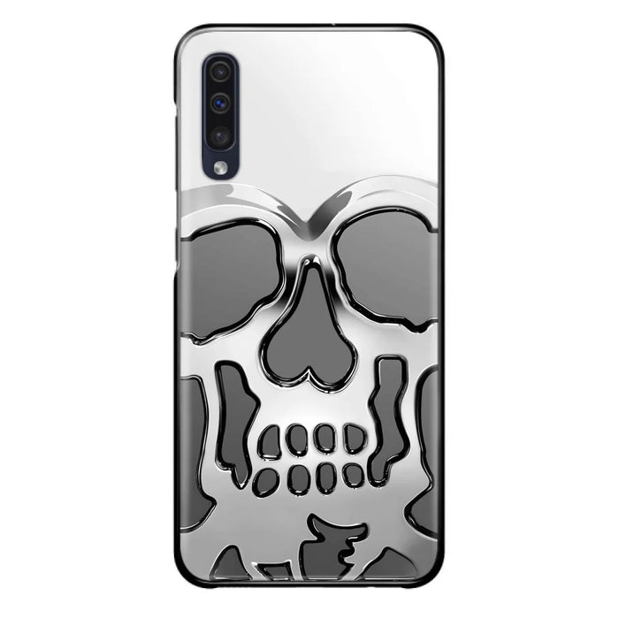 Custom Personalized Veteran Skull Metalic Phone Case - Gift Idea For Veteran - Case For iPhone/ Samsung