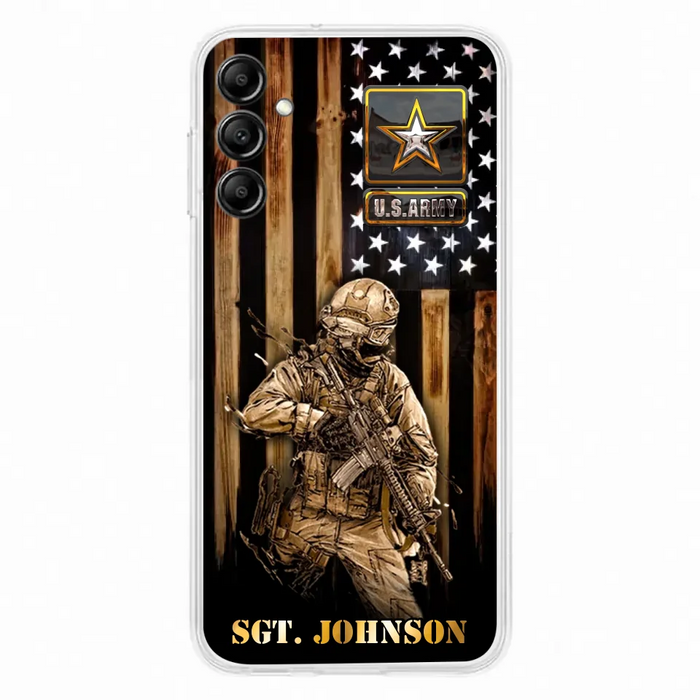 Custom Personalized Veteran Phone Case - Gift Idea For Veteran/ Soldier - Case For iPhone And Samsung