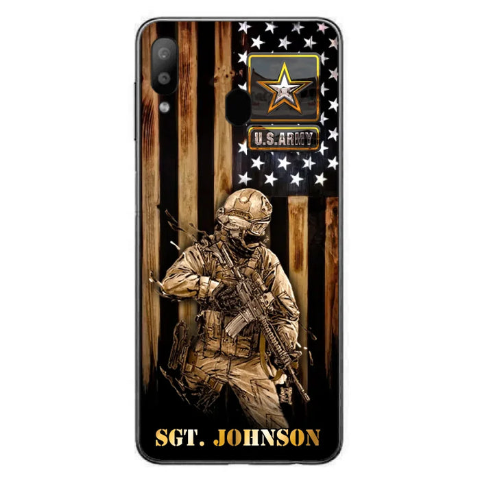 Custom Personalized Veteran Phone Case - Gift Idea For Veteran/ Soldier - Case For iPhone And Samsung