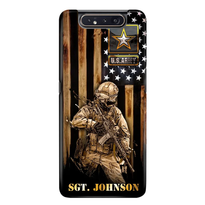 Custom Personalized Veteran Phone Case - Gift Idea For Veteran/ Soldier - Case For iPhone And Samsung