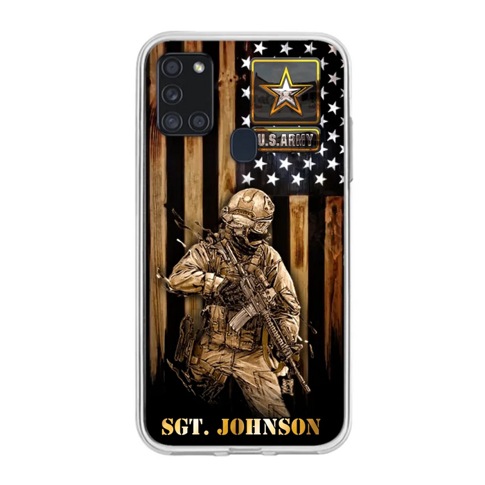 Custom Personalized Veteran Phone Case - Gift Idea For Veteran/ Soldier - Case For iPhone And Samsung