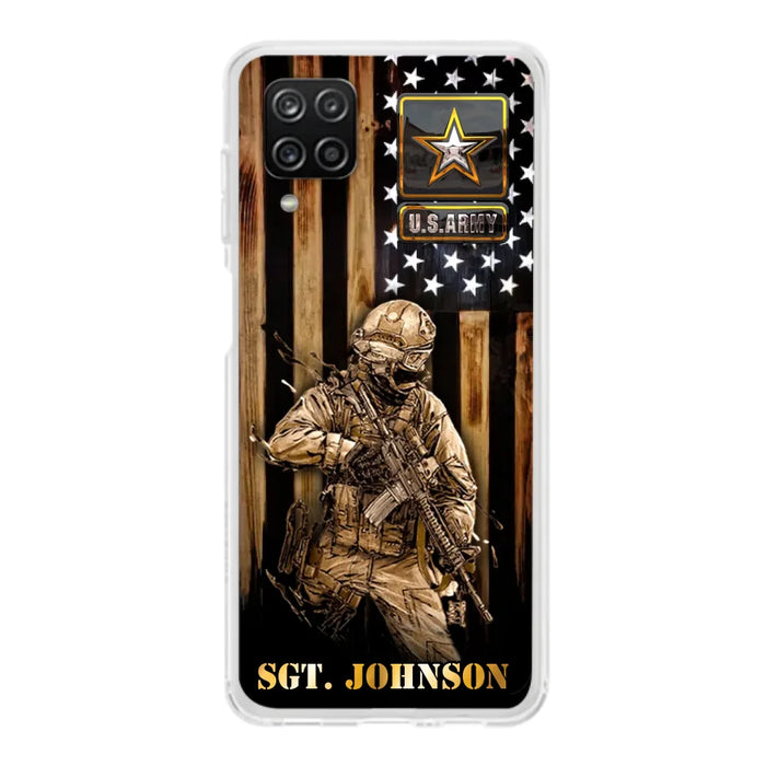 Custom Personalized Veteran Phone Case - Gift Idea For Veteran/ Soldier - Case For iPhone And Samsung