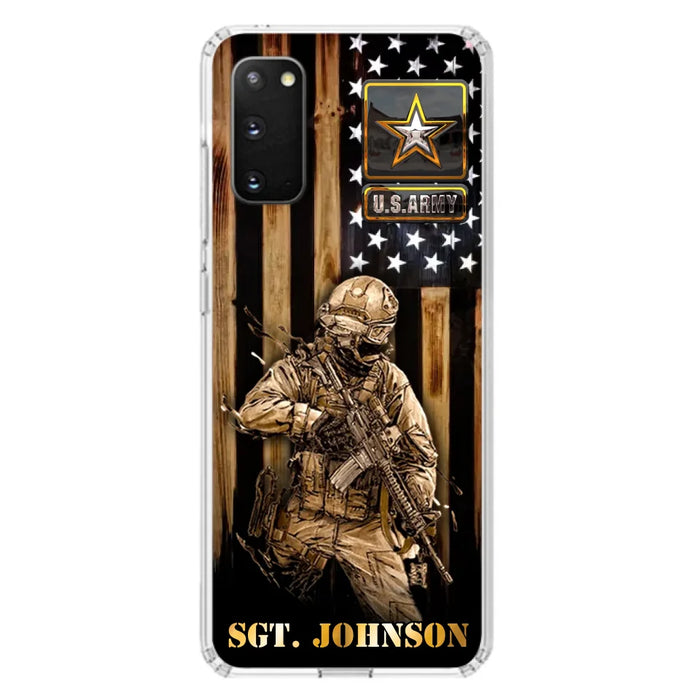 Custom Personalized Veteran Phone Case - Gift Idea For Veteran/ Soldier - Case For iPhone And Samsung