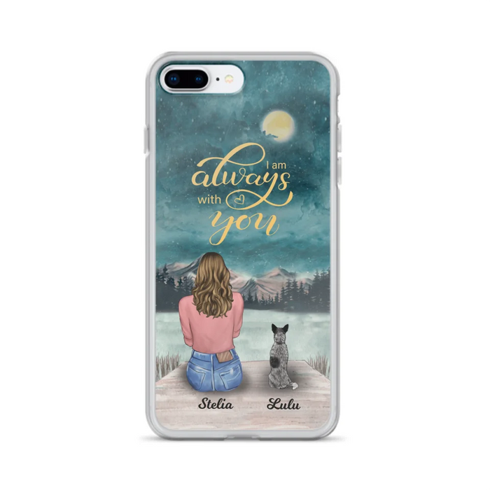 Personalized Phone Case Dog Mom - Gift For Dog Lovers with upto 4 Dogs - Busy Being A Dog Mom