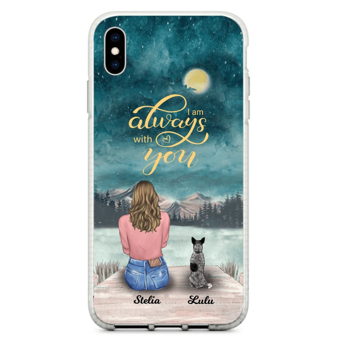 Personalized Phone Case Dog Mom - Gift For Dog Lovers with upto 4 Dogs - Busy Being A Dog Mom