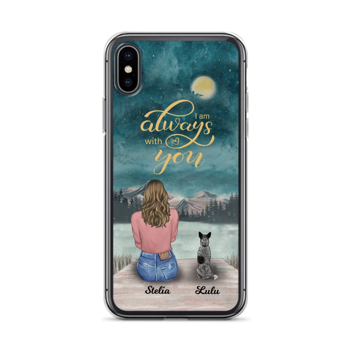 Personalized Phone Case Dog Mom - Gift For Dog Lovers with upto 4 Dogs - Busy Being A Dog Mom