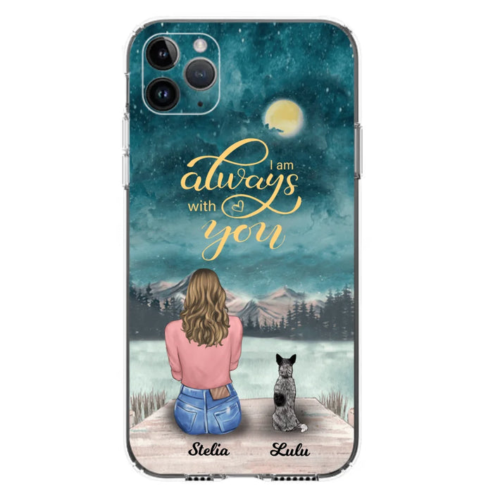 Personalized Phone Case Dog Mom - Gift For Dog Lovers with upto 4 Dogs - Busy Being A Dog Mom