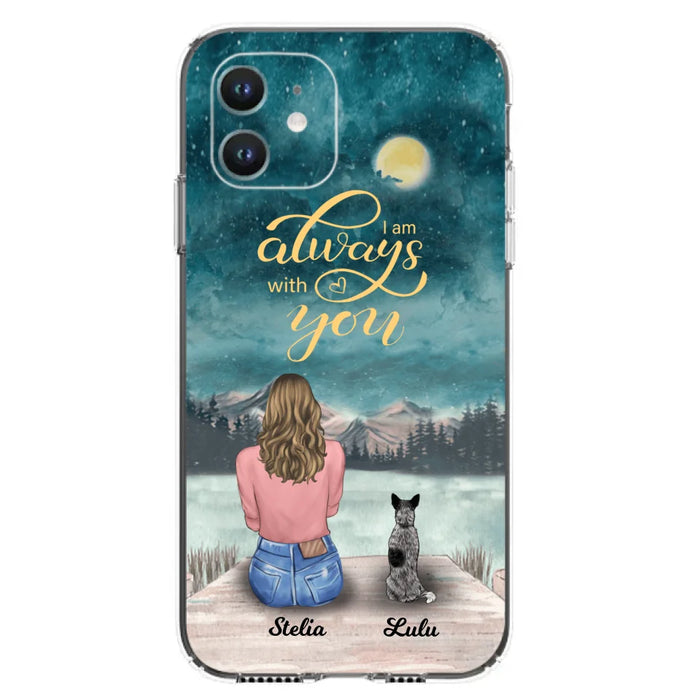 Personalized Phone Case Dog Mom - Gift For Dog Lovers with upto 4 Dogs - Busy Being A Dog Mom