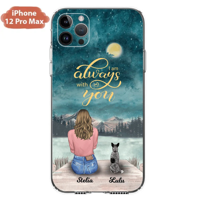 Personalized Phone Case Dog Mom - Gift For Dog Lovers with upto 4 Dogs - Busy Being A Dog Mom