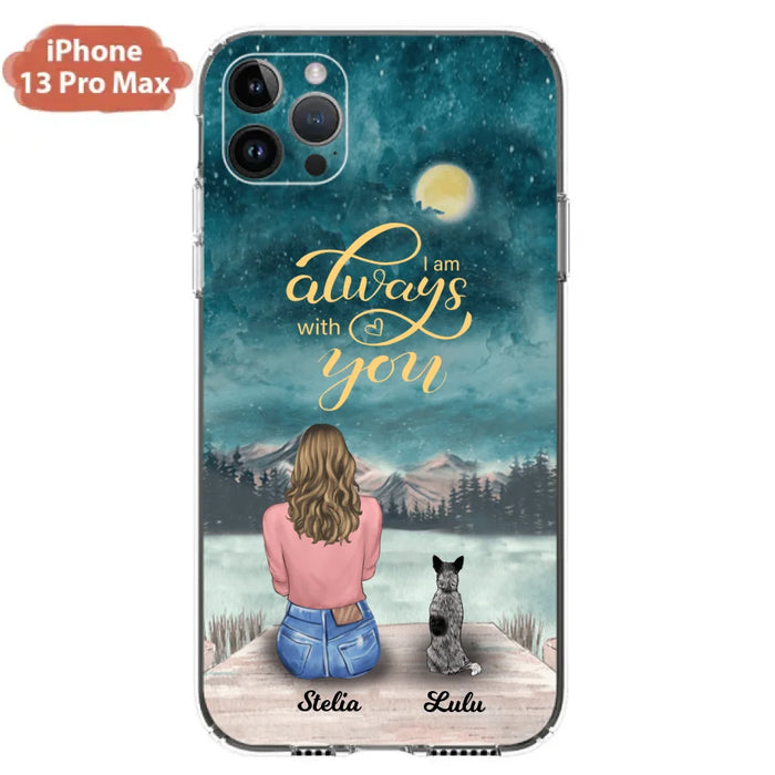 Personalized Phone Case Dog Mom - Gift For Dog Lovers with upto 4 Dogs - Busy Being A Dog Mom