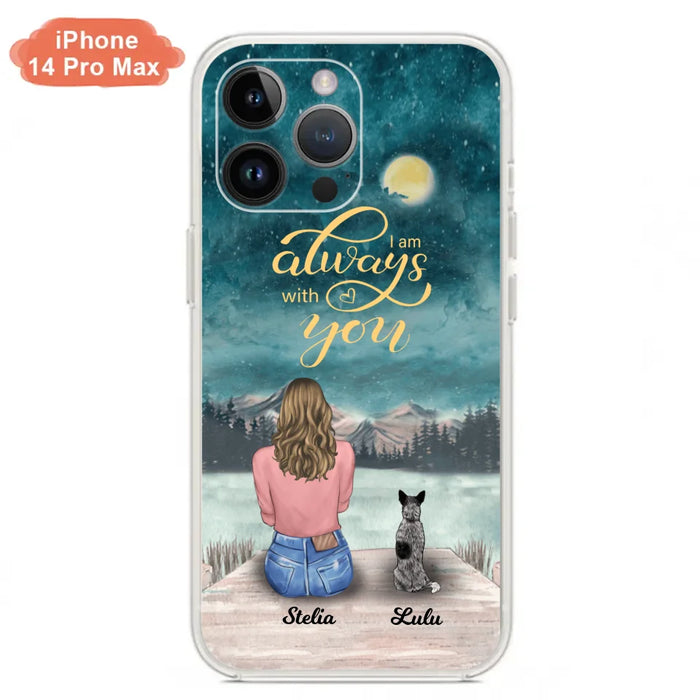 Personalized Phone Case Dog Mom - Gift For Dog Lovers with upto 4 Dogs - Busy Being A Dog Mom