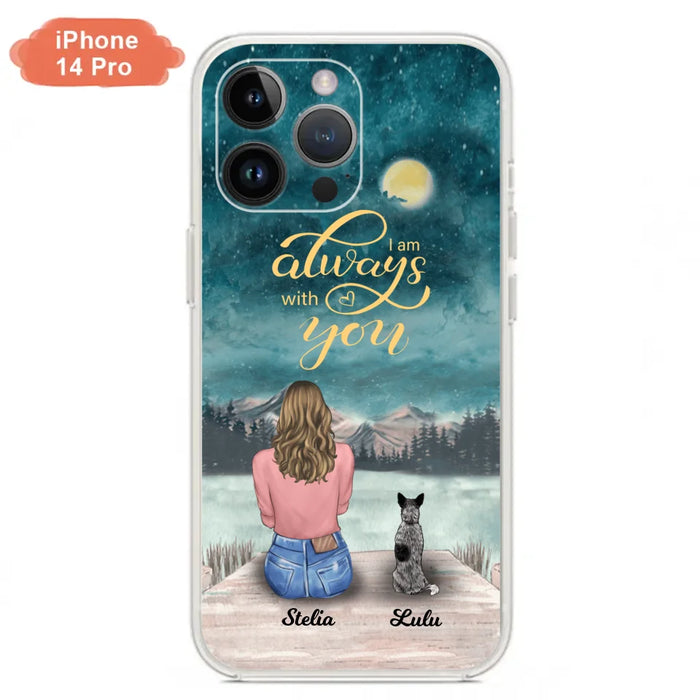 Personalized Phone Case Dog Mom - Gift For Dog Lovers with upto 4 Dogs - Busy Being A Dog Mom