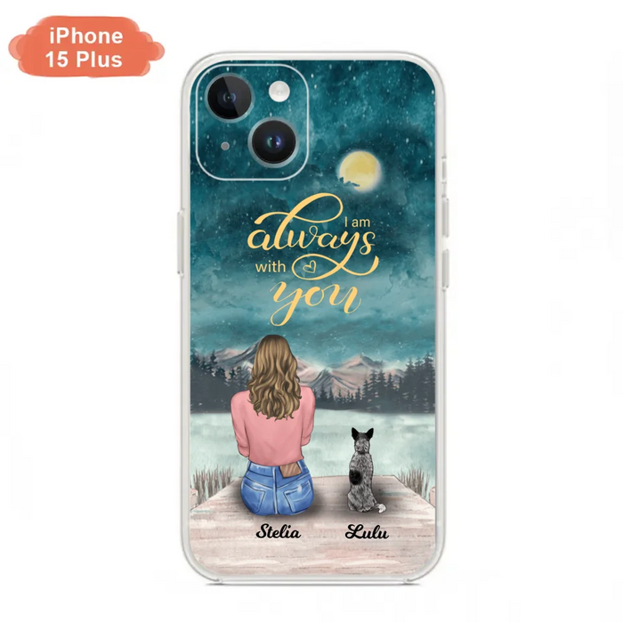 Personalized Phone Case Dog Mom - Gift For Dog Lovers with upto 4 Dogs - Busy Being A Dog Mom