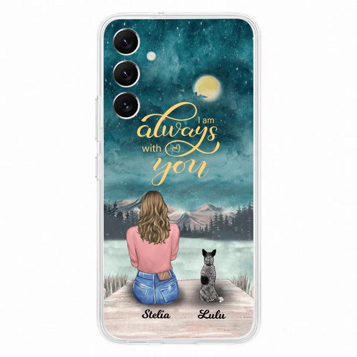 Personalized Phone Case Dog Mom - Gift For Dog Lovers with upto 4 Dogs - Busy Being A Dog Mom