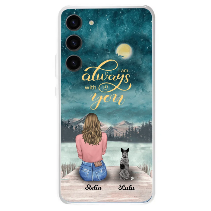 Personalized Phone Case Dog Mom - Gift For Dog Lovers with upto 4 Dogs - Busy Being A Dog Mom