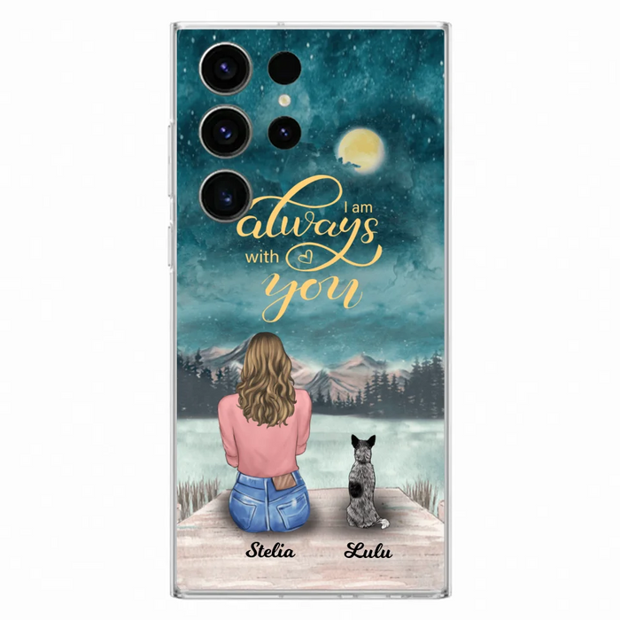 Personalized Phone Case Dog Mom - Gift For Dog Lovers with upto 4 Dogs - Busy Being A Dog Mom