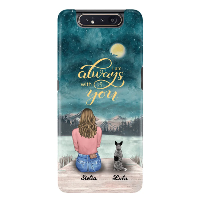 Personalized Phone Case Dog Mom - Gift For Dog Lovers with upto 4 Dogs - Busy Being A Dog Mom