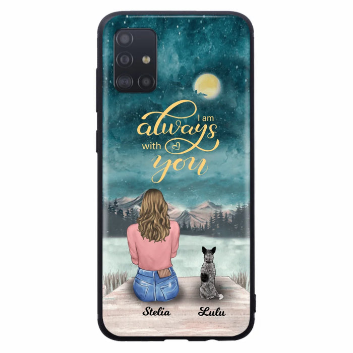 Personalized Phone Case Dog Mom - Gift For Dog Lovers with upto 4 Dogs - Busy Being A Dog Mom