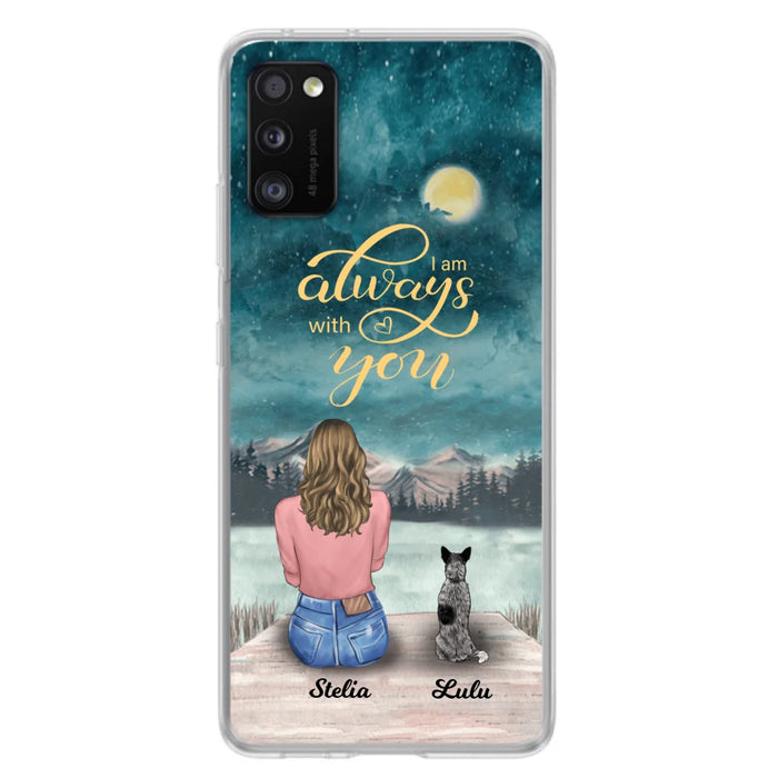 Personalized Phone Case Dog Mom - Gift For Dog Lovers with upto 4 Dogs - Busy Being A Dog Mom