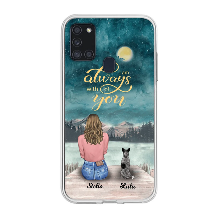 Personalized Phone Case Dog Mom - Gift For Dog Lovers with upto 4 Dogs - Busy Being A Dog Mom