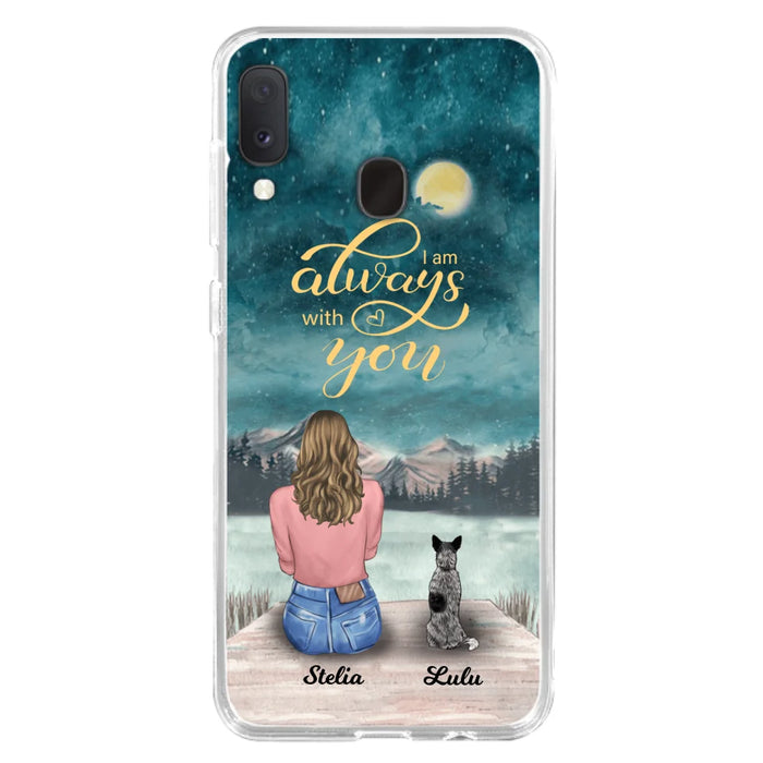 Personalized Phone Case Dog Mom - Gift For Dog Lovers with upto 4 Dogs - Busy Being A Dog Mom