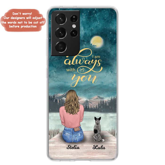 Personalized Phone Case Dog Mom - Gift For Dog Lovers with upto 4 Dogs - Busy Being A Dog Mom