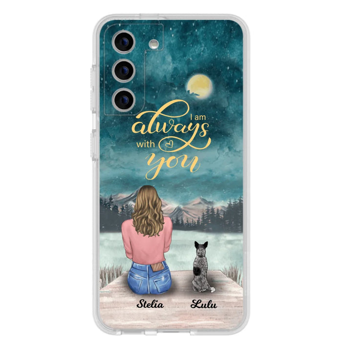 Personalized Phone Case Dog Mom - Gift For Dog Lovers with upto 4 Dogs - Busy Being A Dog Mom