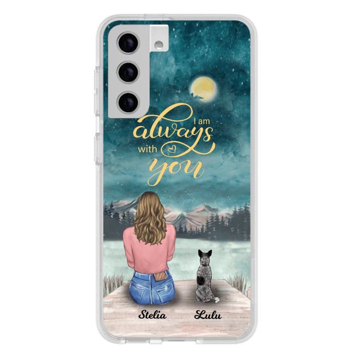 Personalized Phone Case Dog Mom - Gift For Dog Lovers with upto 4 Dogs - Busy Being A Dog Mom