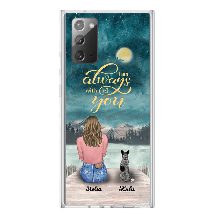 Personalized Phone Case Dog Mom - Gift For Dog Lovers with upto 4 Dogs - Busy Being A Dog Mom