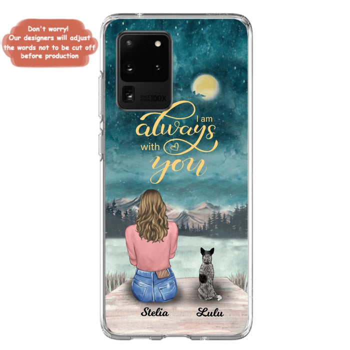 Personalized Phone Case Dog Mom - Gift For Dog Lovers with upto 4 Dogs - Busy Being A Dog Mom