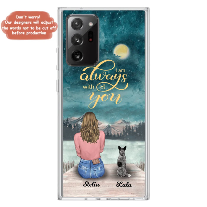 Personalized Phone Case Dog Mom - Gift For Dog Lovers with upto 4 Dogs - Busy Being A Dog Mom