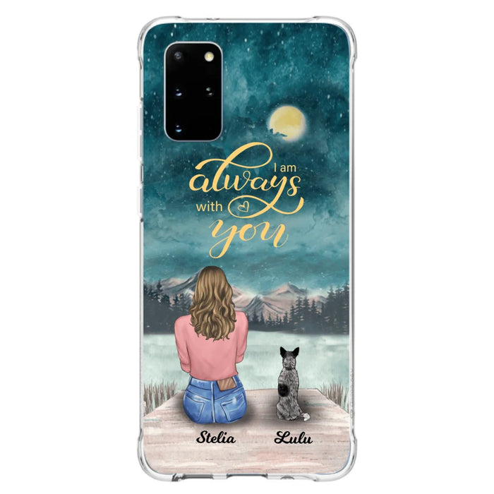 Personalized Phone Case Dog Mom - Gift For Dog Lovers with upto 4 Dogs - Busy Being A Dog Mom