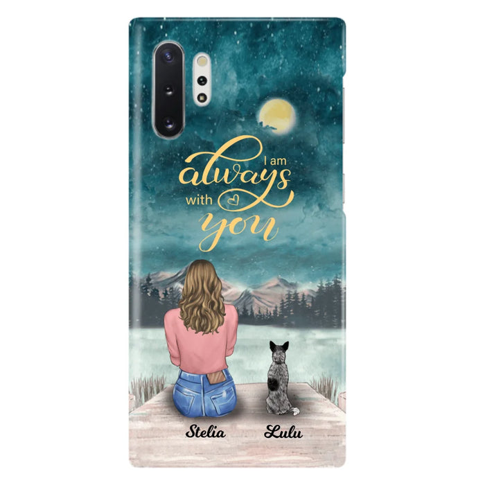 Personalized Phone Case Dog Mom - Gift For Dog Lovers with upto 4 Dogs - Busy Being A Dog Mom