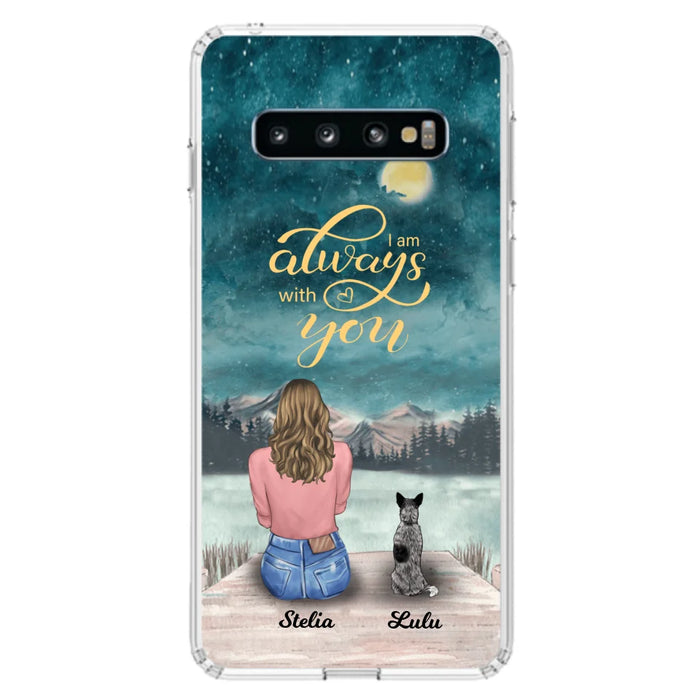 Personalized Phone Case Dog Mom - Gift For Dog Lovers with upto 4 Dogs - Busy Being A Dog Mom